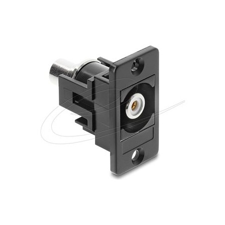 Panel Mount RCA female RCA female white, Panel Mount RCA female RCA female white