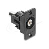 Panel Mount RCA female RCA female white, Panel Mount RCA female RCA female white