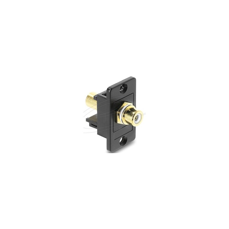 Panel Mount RCA female RCA gold plated f, Panel Mount RCA female RCA gold plated f 91115