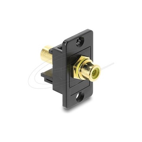 Panel Mount RCA female RCA gold plated f, Panel Mount RCA female RCA gold plated f 91113