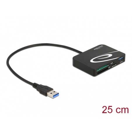 Delock - Čtečka karet (SD, microSD, XQD 2.0) - USB 3.2 Gen 1