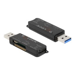 Delock - Čtečka karet (MS PRO, SD, MS Duo, MS PRO Duo, miniSD, RS-MMC, microSD, SDHC, miniSDHC, MS Micro, microSDHC, MS PRO-HG