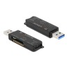 Delock - Čtečka karet (MS PRO, SD, MS Duo, MS PRO Duo, miniSD, RS-MMC, microSD, SDHC, miniSDHC, MS Micro, microSDHC, MS PRO-HG