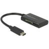 Delock USB 3.1 Gen 1 Card Reader USB Type-C male 4 Slots - Čtečka karet - all-in-1 (MMC, SD, miniSD, RS-MMC, TransFlash