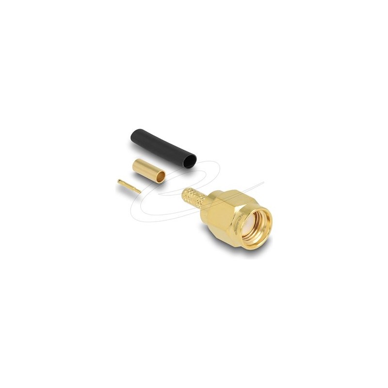 Delock - Konektor antény - SMA (M) krimpovaný - RG-174/RG-316 91780