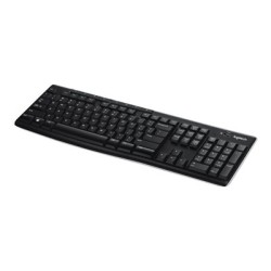 Logitech Wireless Keyboard K270 - Klávesnice - bezdrátový - 2.4 GHz - britská