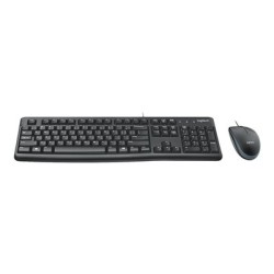 Logitech Desktop MK120 - Klávesnice a sada myši - USB - ruská