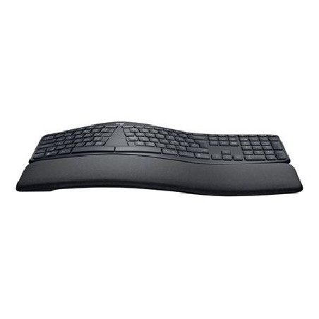 Logitech ERGO K860 - Klávesnice - bezdrátový - 2.4 GHz, Bluetooth 5.0 - skandinávské jazyky