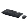 Logitech MK850 Performance - Klávesnice a sada myši - bezdrátový - Bluetooth, 2.4 GHz - US mezinárodní/hebrejská
