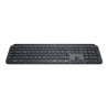 Logitech MX Keys Advanced Wireless Illuminated Keyboard - Klávesnice - podsvícená - bezdrátový - Bluetooth, 2.4 GHz - QWERTY