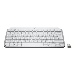 Logitech MX Keys Mini for Business - Klávesnice - podsvícená - bezdrátový - Bluetooth LE - QWERTY - skandinávské jazyky - bledě