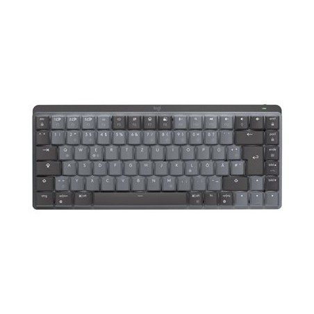 Logitech Master Series MX Mechanical Mini - Klávesnice - podsvícená - bezdrátový - Bluetooth LE - QWERTZ - německá - klávesový