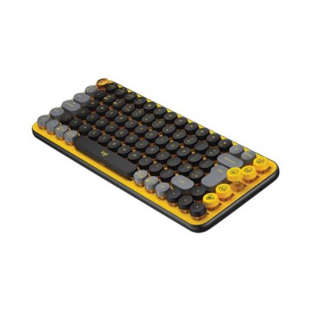 Logitech POP Keys - Klávesnice - bezdrátový - Bluetooth 5.1, Bluetooth LE - francouzská - klávesový spínač: Brown Tactile