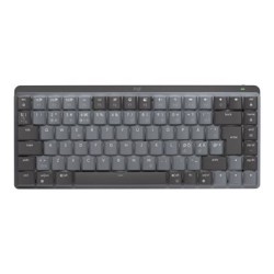 Logitech Master Series MX Mechanical Mini - Klávesnice - podsvícená - bezdrátový - Bluetooth LE - QWERTY - Skandinávské