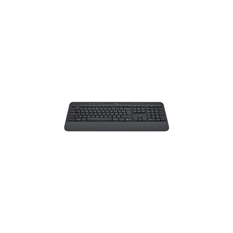 Logitech Signature K650 - Klávesnice - bezdrátový - Bluetooth LE - AZERTY - francouzská - grafit