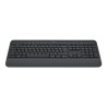 Logitech Signature K650 - Klávesnice - bezdrátový - Bluetooth LE - AZERTY - francouzská - grafit