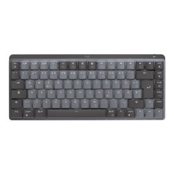 Logitech Master Series MX Mechanical Mini - Klávesnice - podsvícená - bezdrátový - Bluetooth LE - QWERTY - Skandinávské