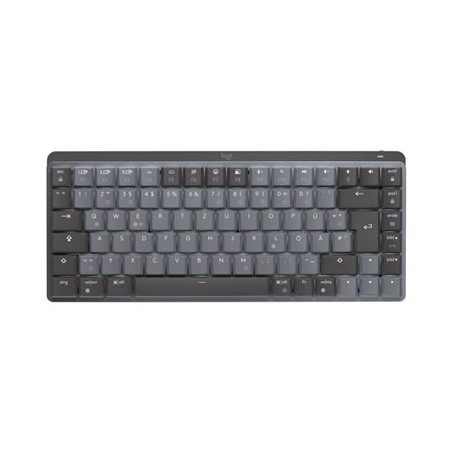 Logitech Master Series MX Mechanical Mini - Klávesnice - podsvícená - bezdrátový - Bluetooth LE - QWERTY - Skandinávské