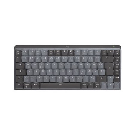 Logitech Master Series MX Mechanical Mini - Klávesnice - podsvícená - bezdrátový - Bluetooth LE - QWERTY - Skandinávské