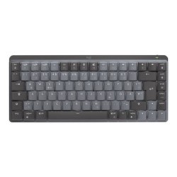 Logitech Master Series MX Mechanical Mini - Klávesnice - podsvícená - bezdrátový - Bluetooth LE - AZERTY - francouzská