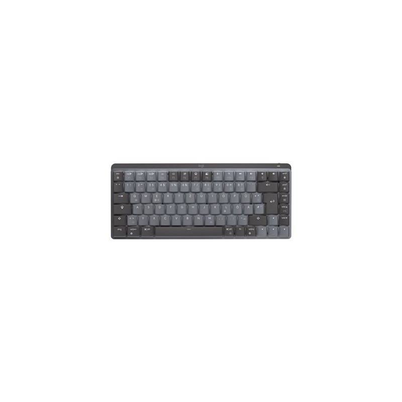 Logitech Master Series MX Mechanical Mini - Klávesnice - podsvícená - bezdrátový - Bluetooth LE - AZERTY - francouzská