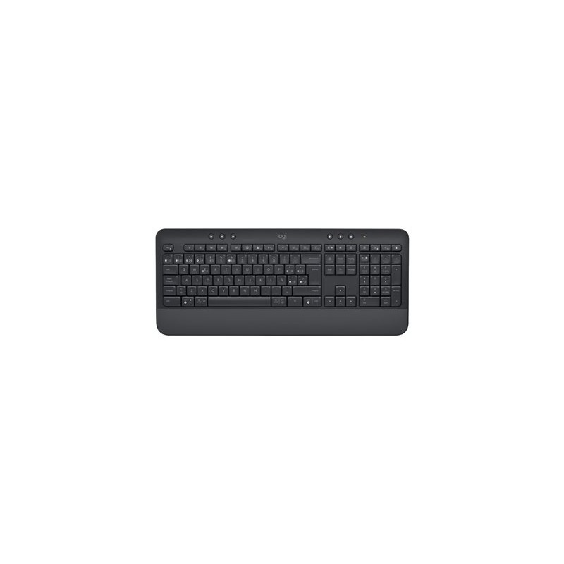 Logitech Signature K650 - Klávesnice - bezdrátový - Bluetooth 5.1 - QWERTY - španělská - grafit