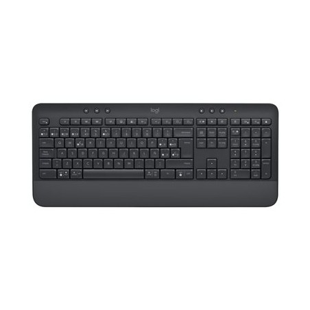 Logitech Signature K650 - Klávesnice - bezdrátový - Bluetooth 5.1 - QWERTY - španělská - grafit