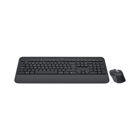 Logitech Signature MK650 Combo for Business - Klávesnice a sada myši - bezdrátový - Bluetooth LE - QWERTY - britská - bělavá