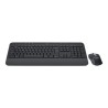 Logitech Signature MK650 Combo for Business - Klávesnice a sada myši - bezdrátový - Bluetooth LE - QWERTY - britská - bělavá