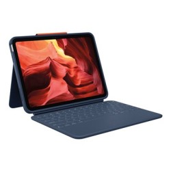 Logitech Rugged Combo 4 - Klávesnice a pouzdro - Apple Smart connector - classic blue - pro Apple 10.9-inch iPad (10.… 920011197