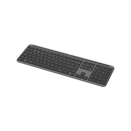 Logitech Signature Slim K950 - Klávesnice - 100% - full size - bezdrátový - Bluetooth 5.1 LE - QWERTZ - nemecká - grafit