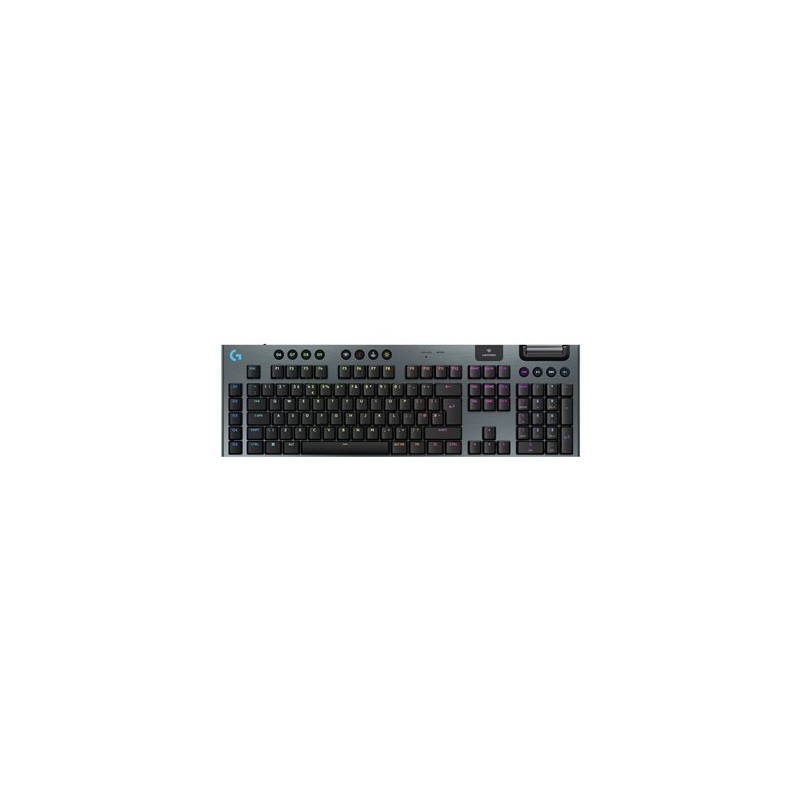 Logitech G G915 X - Klávesnice - technologie LIGHTSPEED - podsvícení - bezdrátový - 2.4 GHz, Bluetooth, USB - QWERTY - britská