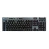 Logitech G G915 X - Klávesnice - technologie LIGHTSPEED - podsvícení - bezdrátový - 2.4 GHz, Bluetooth, USB - QWERTY - britská