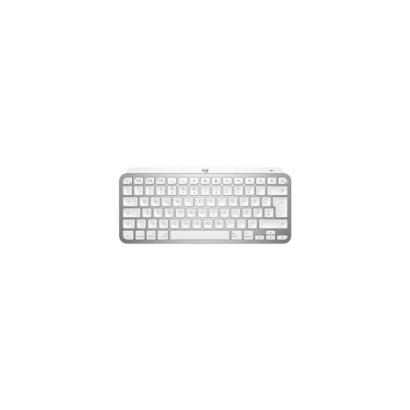 Logitech Master Series MX Keys Mini for Mac - Klávesnice - compact - podsvícená - bezdrátový - Bluetooth LE - QWERTY - britská