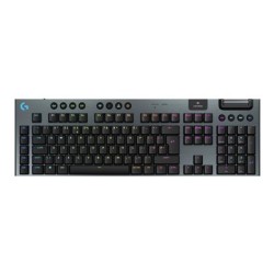 Logitech G G915 X - Klávesnice - technologie LIGHTSPEED - podsvícení - bezdrátový - 2.4 GHz, Bluetooth, USB - QWERTY - britská
