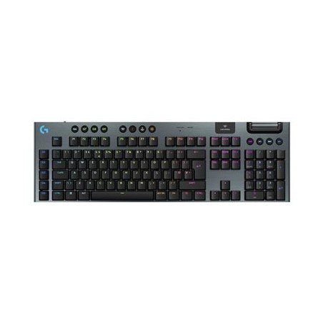 Logitech G G915 X - Klávesnice - technologie LIGHTSPEED - podsvícení - bezdrátový - 2.4 GHz, Bluetooth, USB - QWERTY - britská