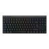 Logitech G G515 - Klávesnice - technologie LIGHTSPEED - TKL - podsvícení - bezdrátový - 2.4 GHz, Bluetooth, USB - QWERTY