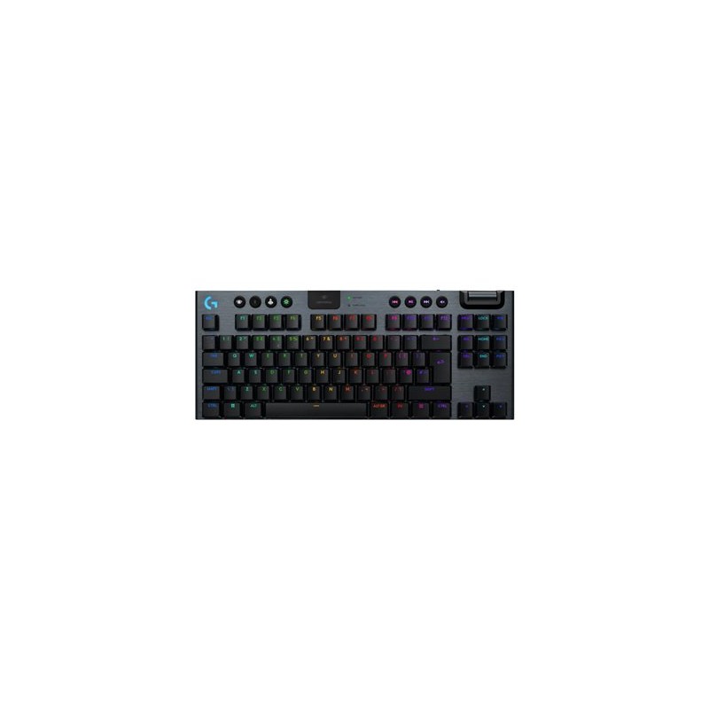 Logitech G G915 X - Klávesnice - technologie LIGHTSPEED - TKL - podsvícení - bezdrátový - 2.4 GHz, Bluetooth, USB - QWERTY