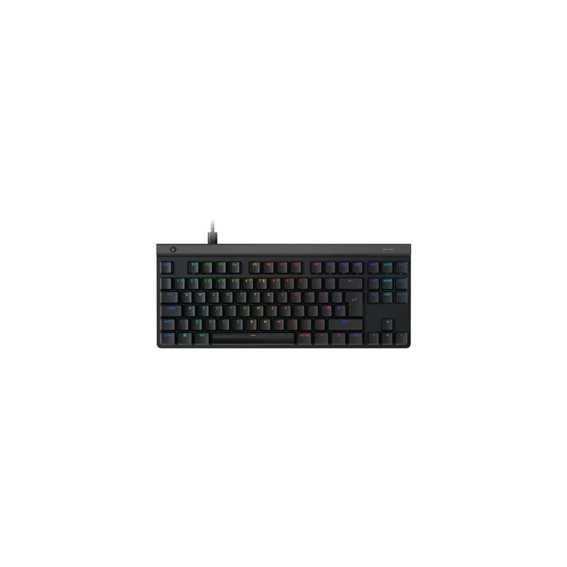 Logitech G G515 - Klávesnice - TKL - podsvícení - USB - QWERTY - britská - klávesový spínač: GL Tactile - černá