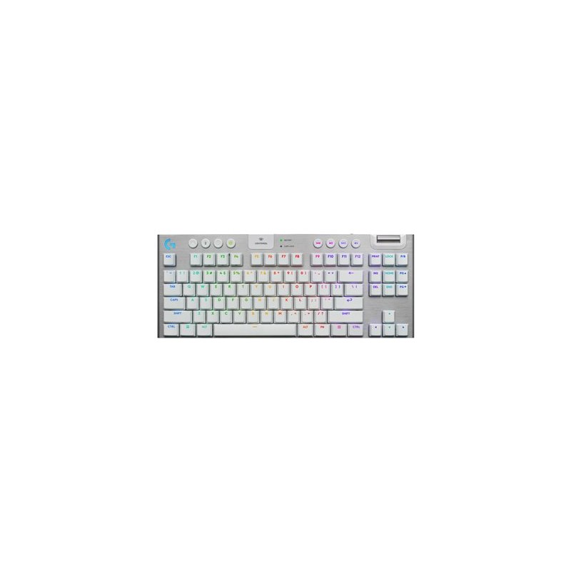 Logitech G G915 X - Klávesnice - technologie LIGHTSPEED - TKL - podsvícení - bezdrátový - 2.4 GHz, Bluetooth, USB - QWERTY