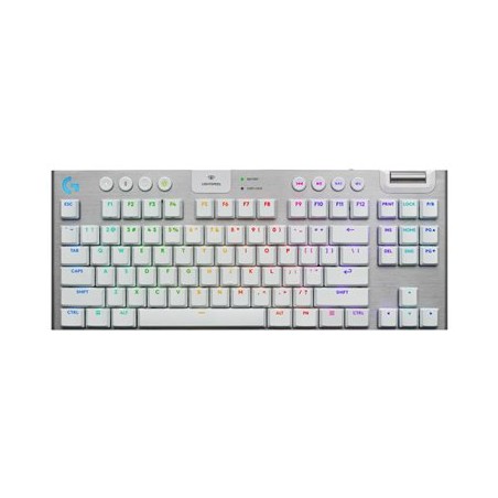 Logitech G G915 X - Klávesnice - technologie LIGHTSPEED - TKL - podsvícení - bezdrátový - 2.4 GHz, Bluetooth, USB - QWERTY