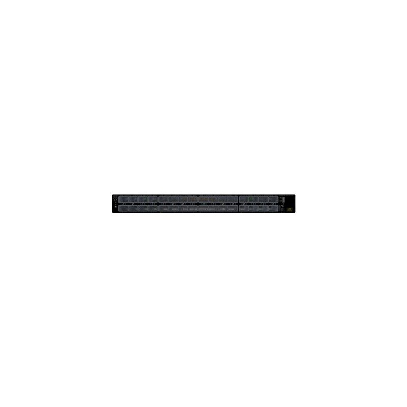 NVIDIA Quantum-2 QM9790 - Přepínač - neřízený - 32 x 400 Gigabit OSFP - proudění vzduchu zpředu dozadu - Lze montovat do