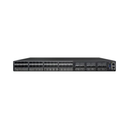 NVIDIA Spectrum-2 SN3420 - Přepínač - L3 - řízený - 48 x 25 Gigabit SFP28 + 12 x 100 Gigabit QSFP28 - proudění vzduchu zezadu