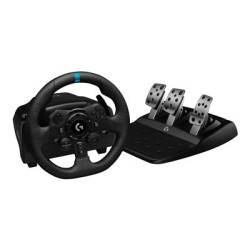 Logitech G923 - Volant a pedály - kabelové - černá - pro PC, Microsoft Xbox One