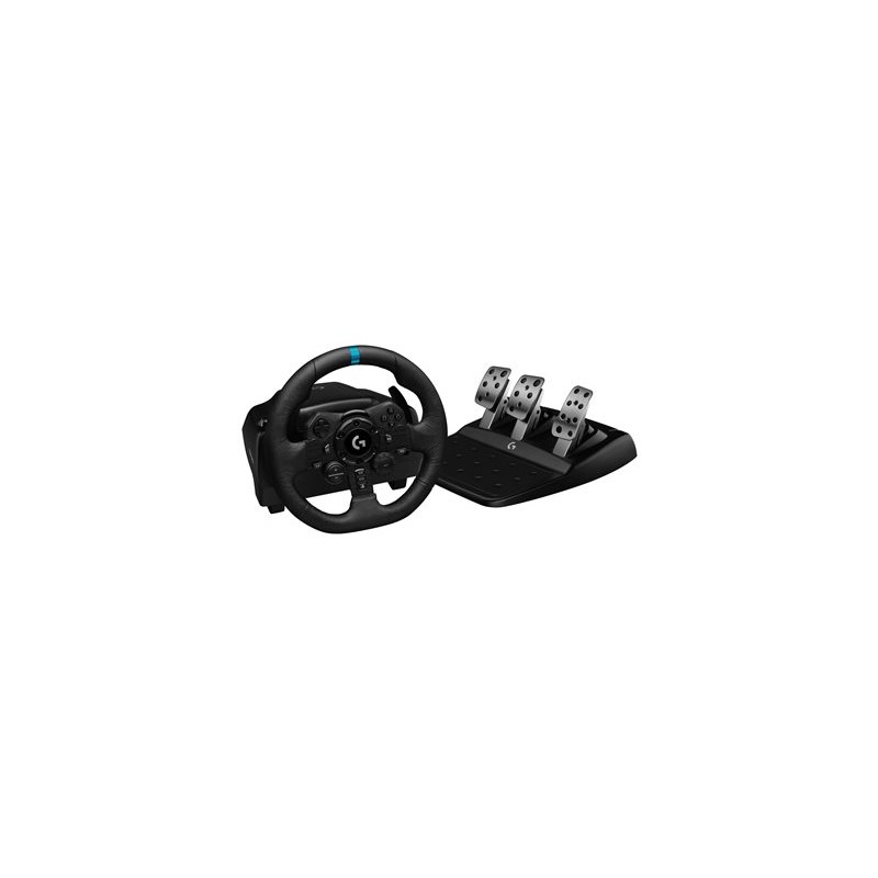Logitech G923 - Volant a pedály - kabelové - černá - pro PC, Microsoft Xbox One