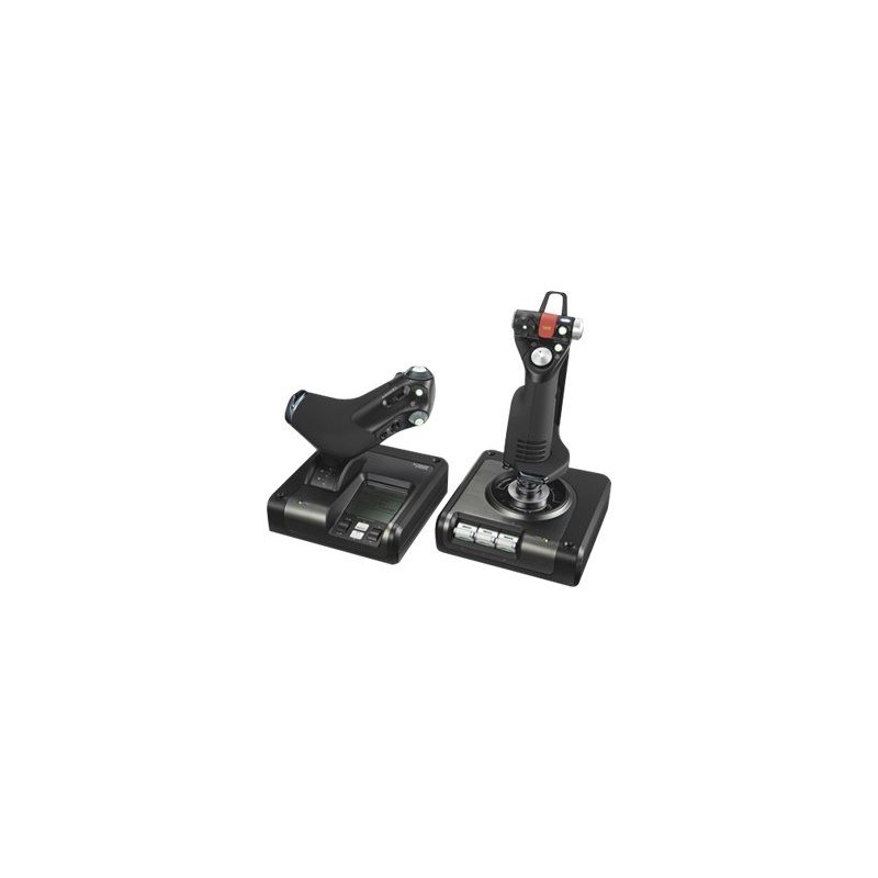 Logitech X52 Professional H.O.T.A.S. - Joystick a plynový pedál - kabelové - pro PC