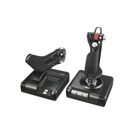 Logitech X52 Professional H.O.T.A.S. - Joystick a plynový pedál - kabelové - pro PC