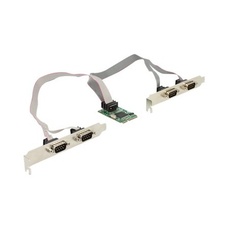 Mini PCIe Card 4 x Serial RS-232, Mini PCIe Card 4 x Serial RS-232