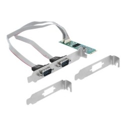 M.2 Card to 2 x Serial RS-232 DB9 with S, M.2 Card to 2 x Serial RS-232 DB9 with S