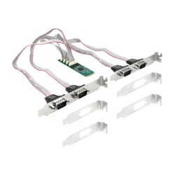 M.2 Card to 4 x Serial RS-232 DB9 with S, M.2 Card to 4 x Serial RS-232 DB9 with S